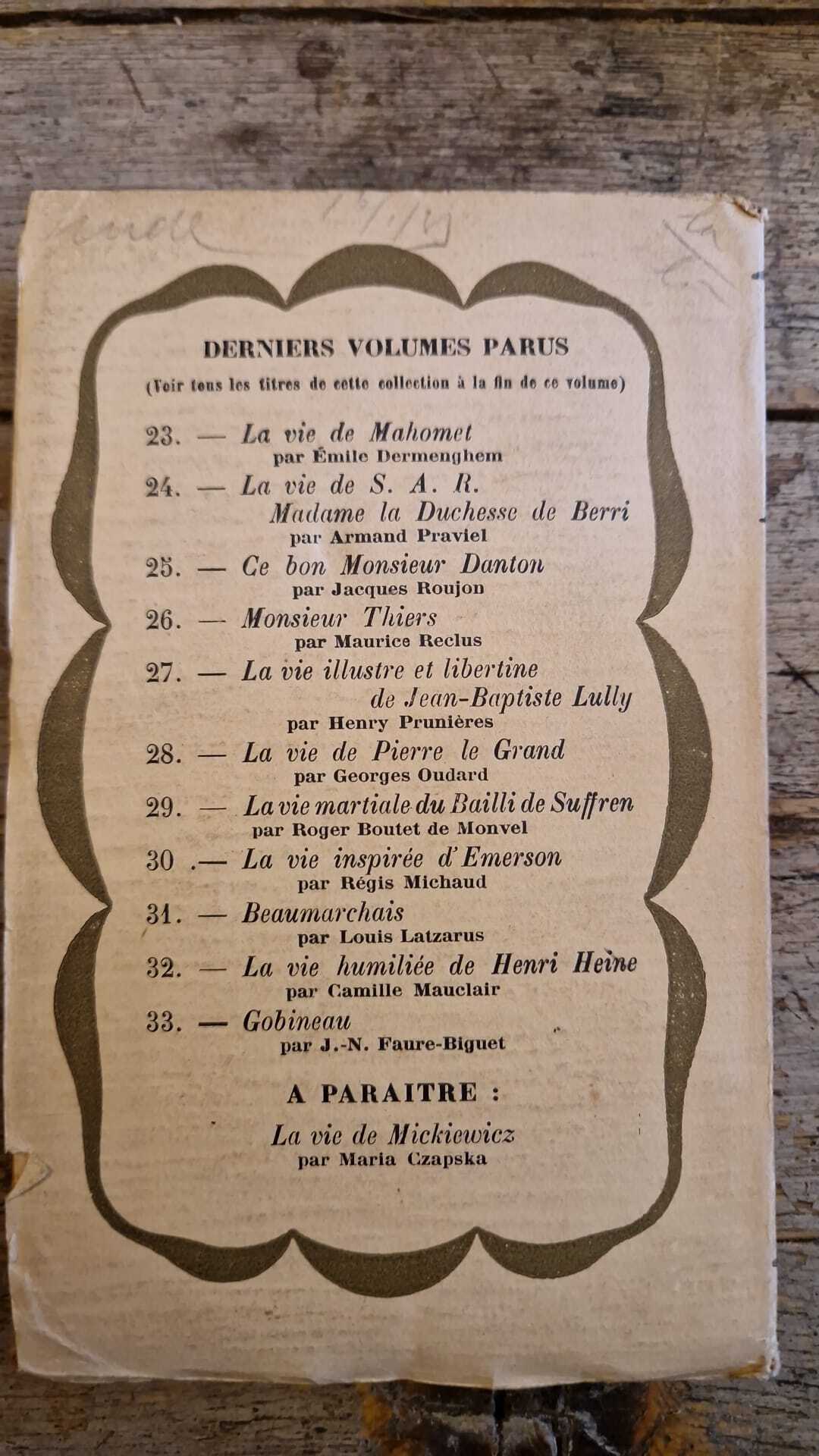 La vie harmonieuse de Mistral - immagine 2