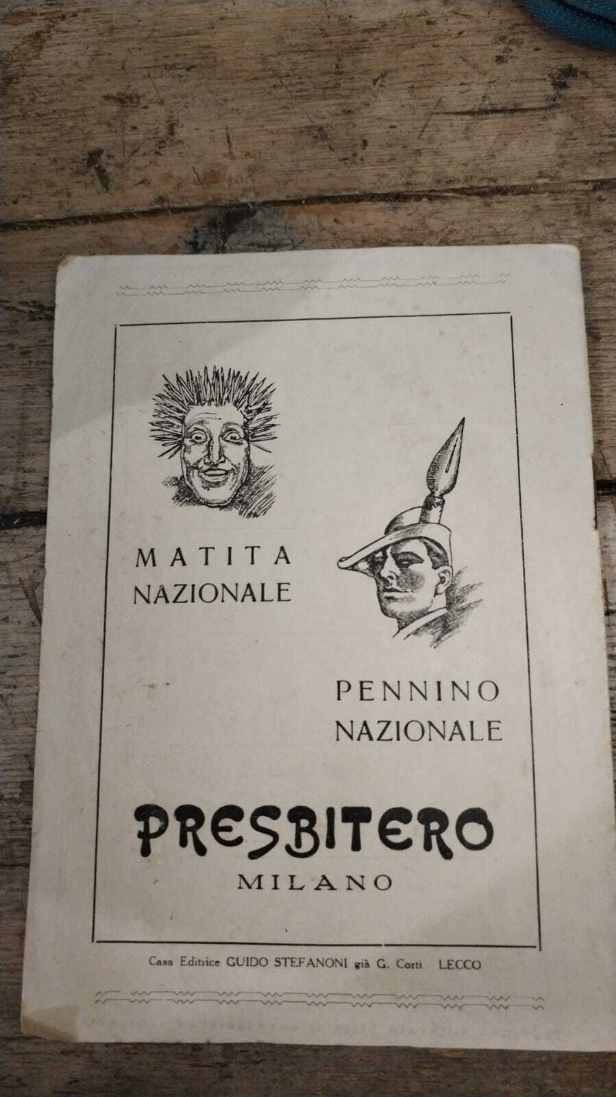 Grammatichetta Italiana, Presbitero, Matita Nazionale, Pennino Nazionale - immagine 2