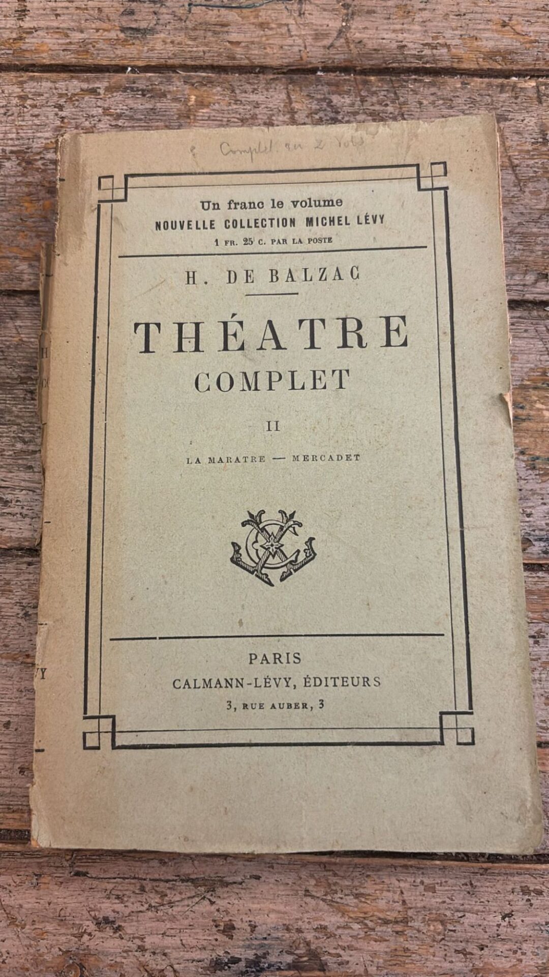 Théatre complet