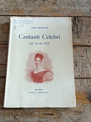 Cantanti Celebri del secolo XIX
