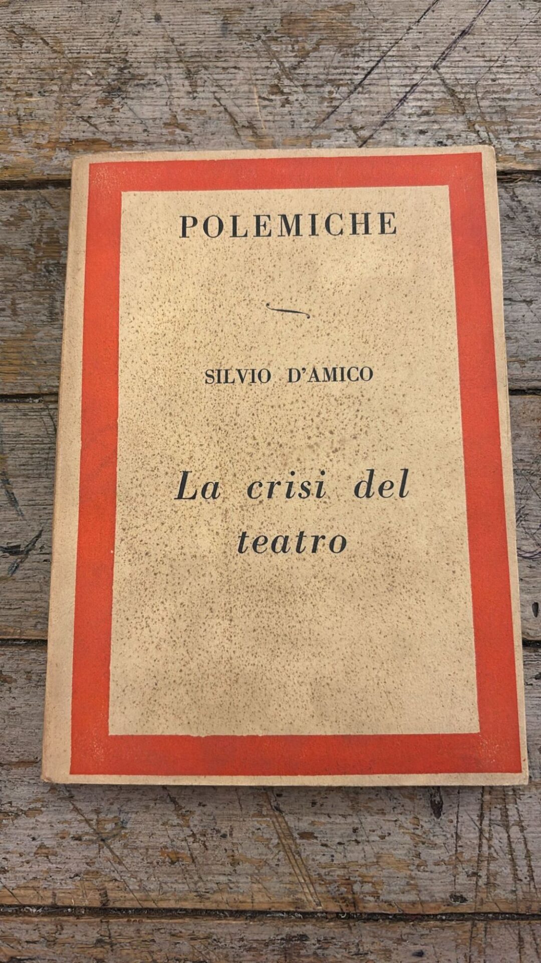 La crisi del teatro