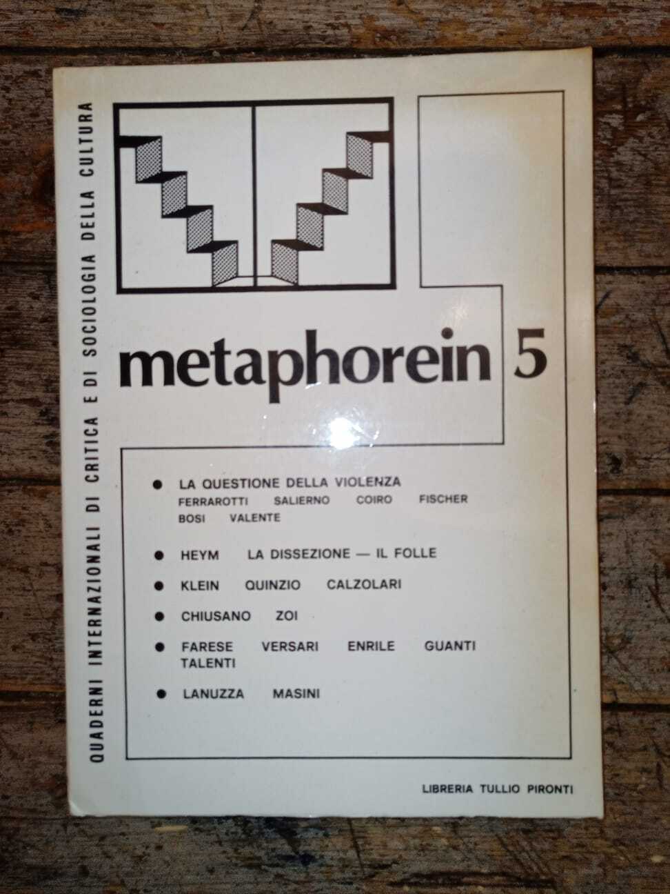 Metaphorein 5