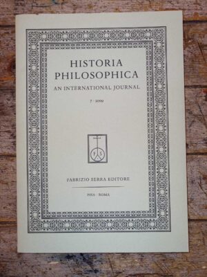 Historia Philosophica: An international journal 7