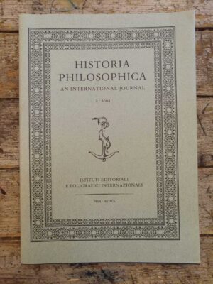 Historia Philosophica: An international journal 2