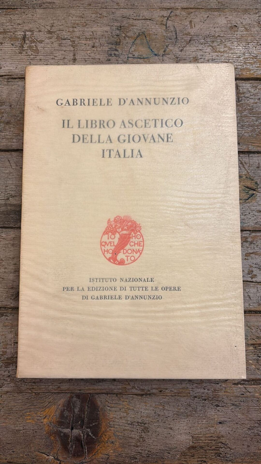Il libro ascetico della giovane Italia