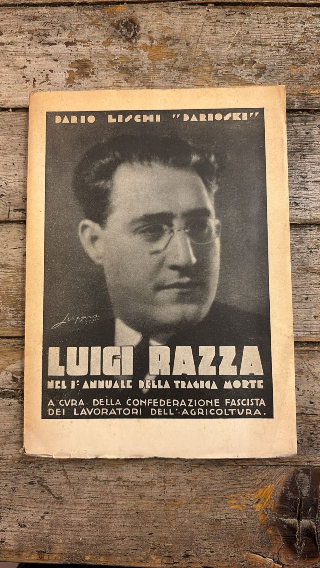 Luigi Razza, nel 1° annuale della tragica morte