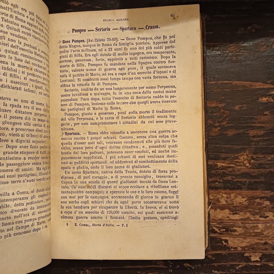 Nuovo comprendio di storia d' Italia corredato di esercizi d'applicazione ad uso delle scuole tecniche, normali e magistrali - parte I: storia romana - immagine 3