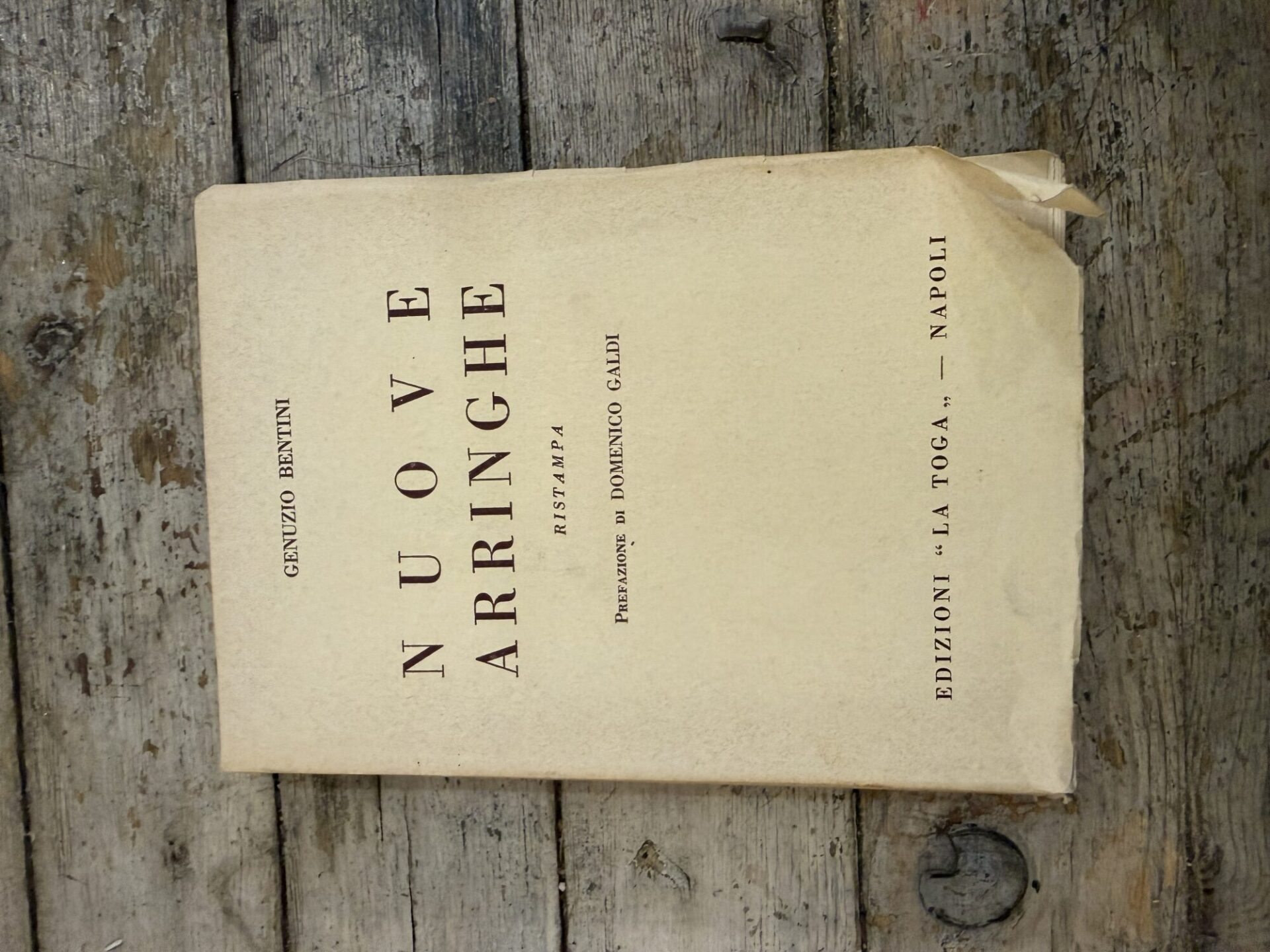 Nuove arringhe