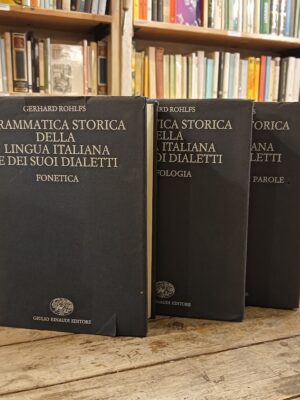 Grammatica storica della lingua italiana e dei suoi dialetti (3 voll.)