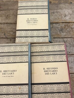 Il breviario dei laici, voll. 1, 2, 3