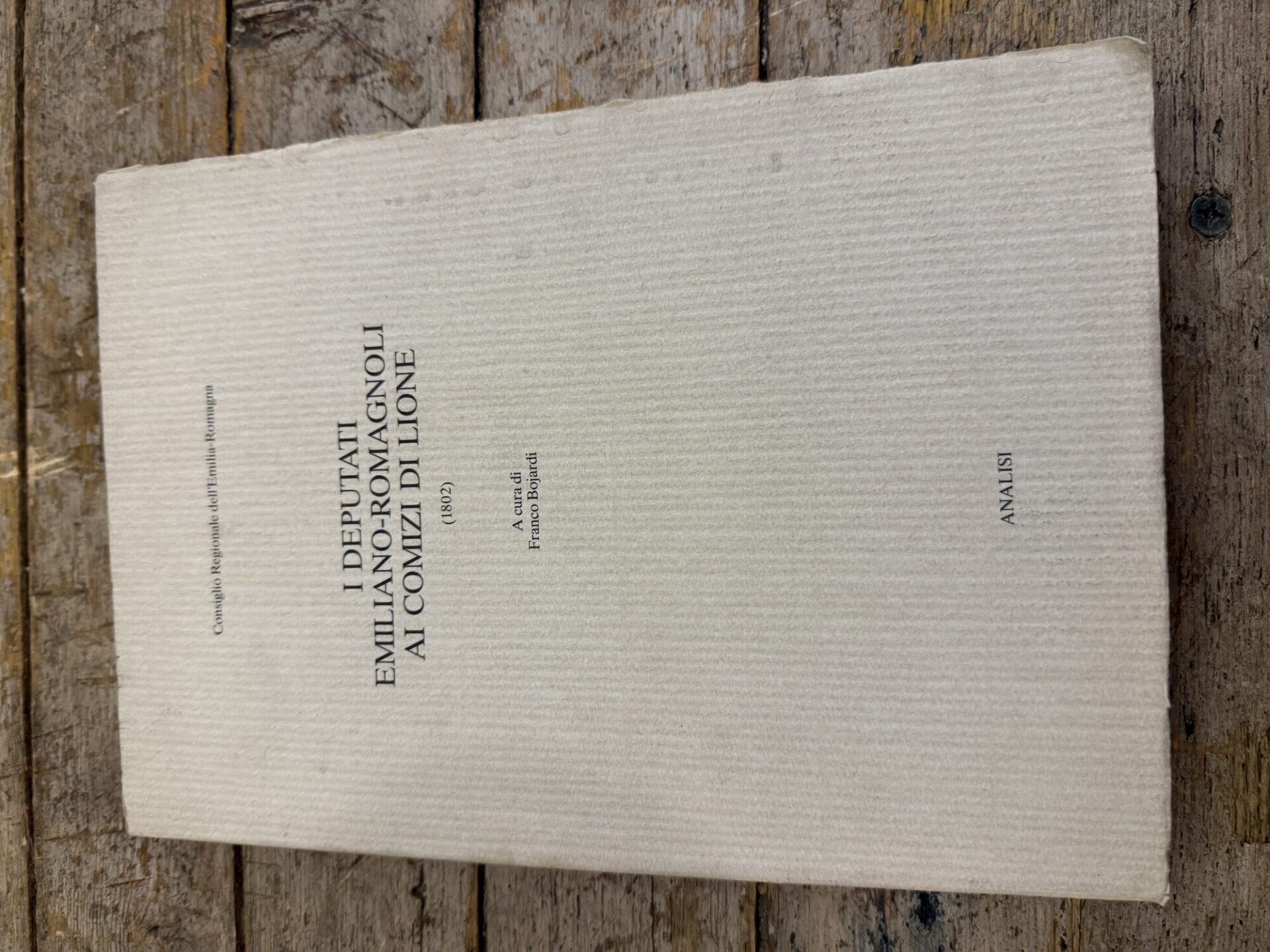 I deputati emiliano-romagnoli ai comizi di Lione (1802)