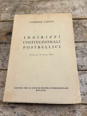 Indirizzi costituzionali postbellici