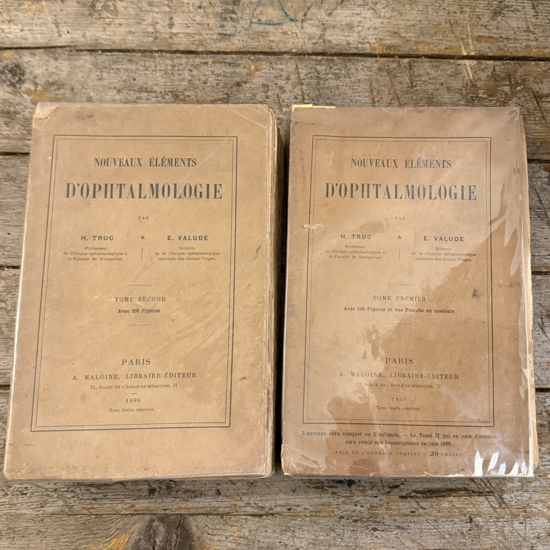 Nouveaux éléments d'ophtalmologie, voll. I, II