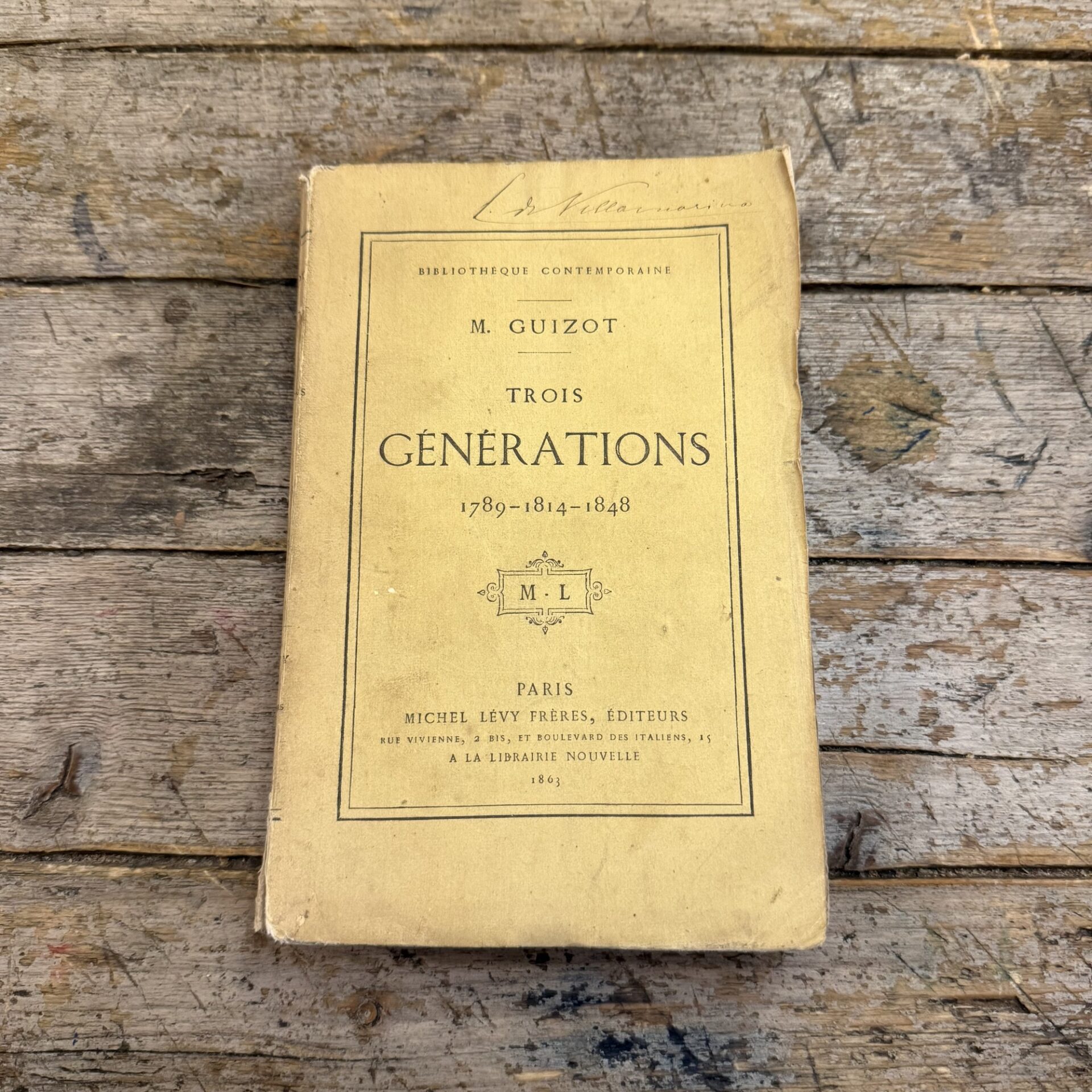 Trois Générations 1789-1814-1848