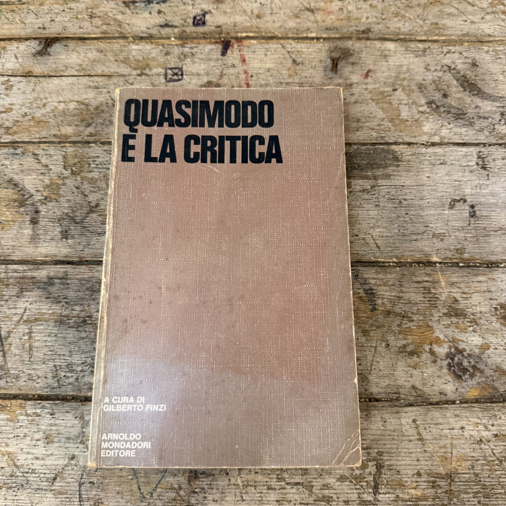 Quasimodo e la critica