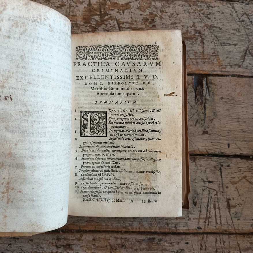 Practica criminalis D. Hippolyti de Marsiliis I.V.D. Bononiensis - immagine 13