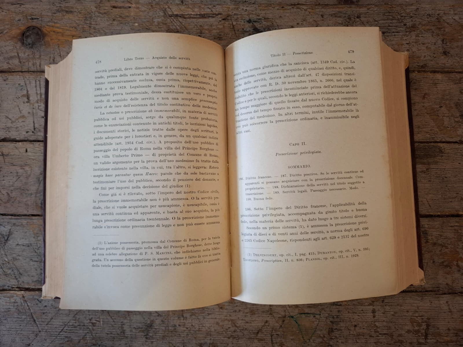 A. Butera, Delle Servitù stabilite per fatto dell'uomo, Tipografia Editrice torinese, 1926 - immagine 2