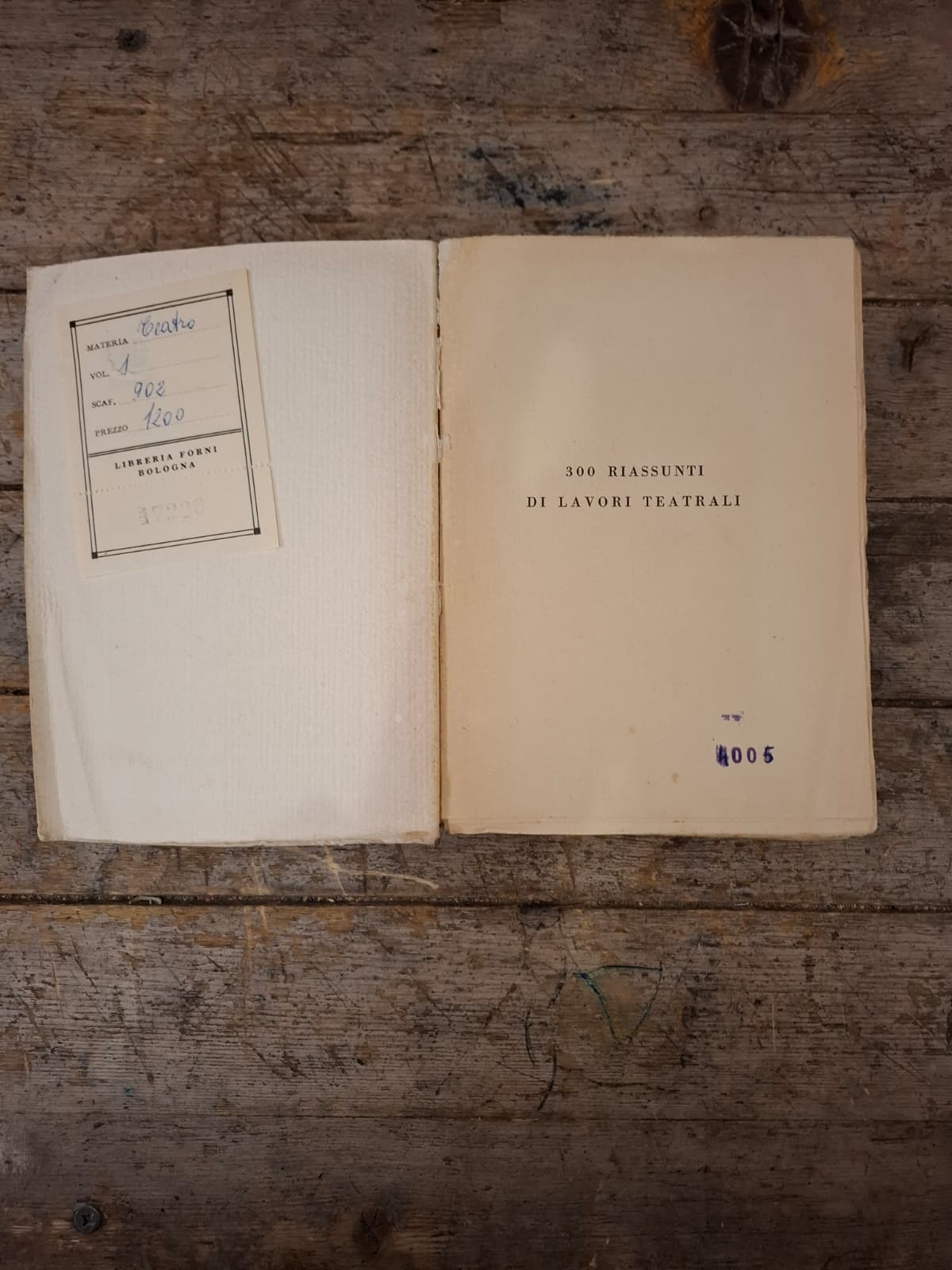 Aa.Vv., Trecento Riassunti di lavori teatrali dei più grandi autori italiani e stranieri, Apollonio Editori, 1928 - immagine 5