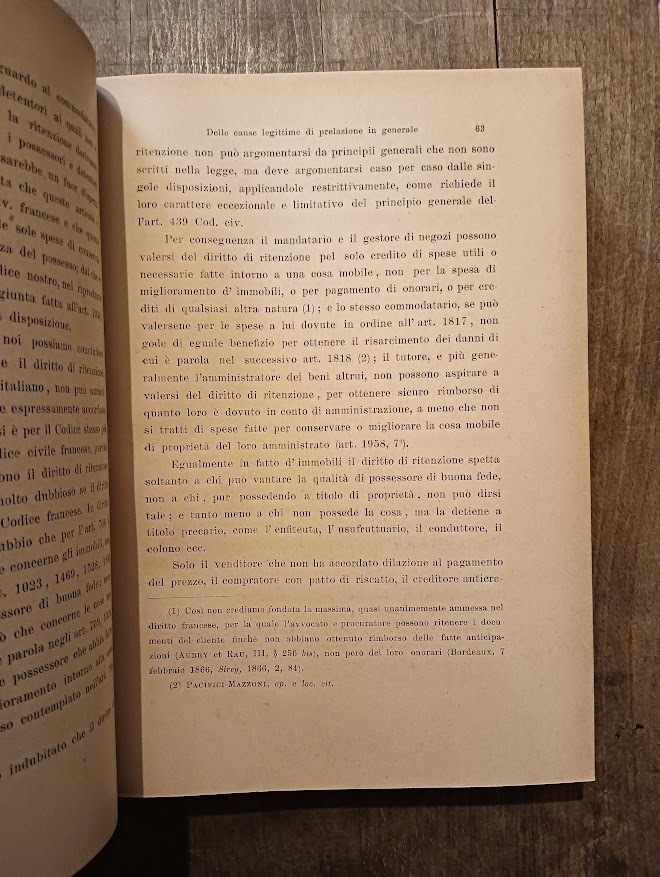 Dei privilegi e delle cause di prelazione del credito in generale - immagine 3