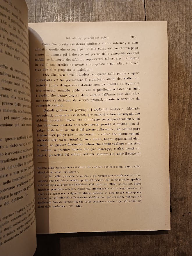 Dei privilegi e delle cause di prelazione del credito in generale - immagine 4