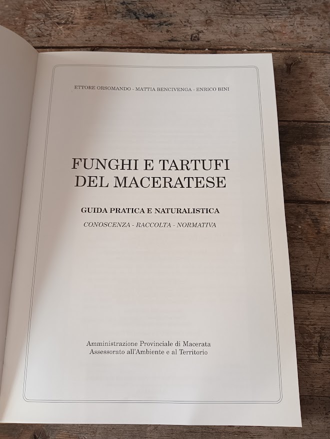 Funghi e tartufi del maceratese : guida pratica e naturalistica - immagine 2