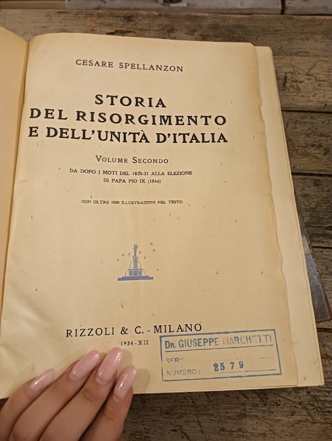 Storia del Risorgimento e dell'unità D'italia:volume i e ii. - immagine 2