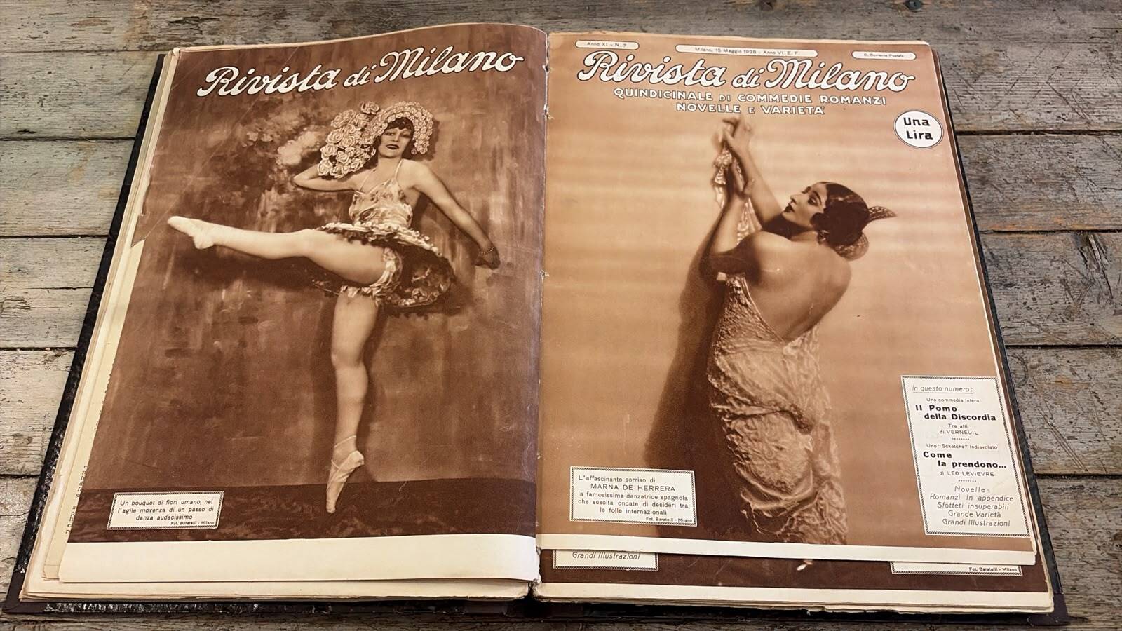 Molteplici numeri della Rivista di Milano. Quindicinale di commedie, romanzi, novelle, cinema e varietà - immagine 4