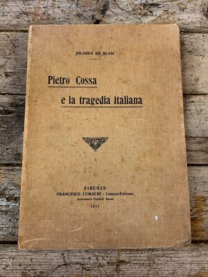 Pietro Cossa e la tragedia italiana